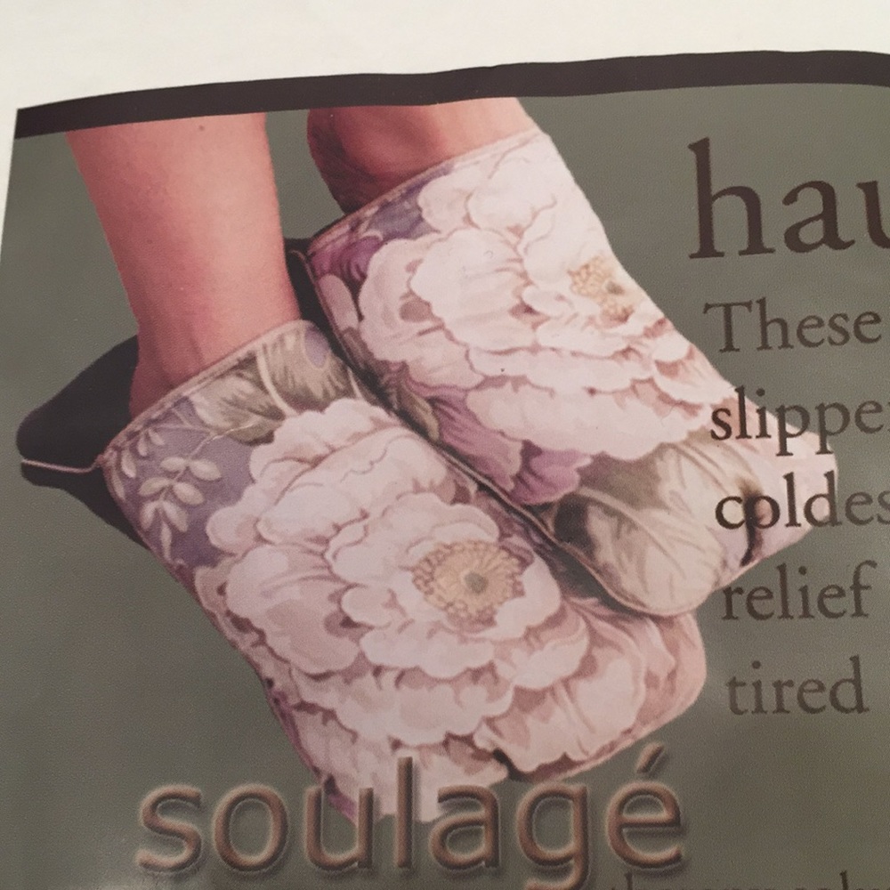Haute Mules Therapy Slippers for Cold Sore Feet